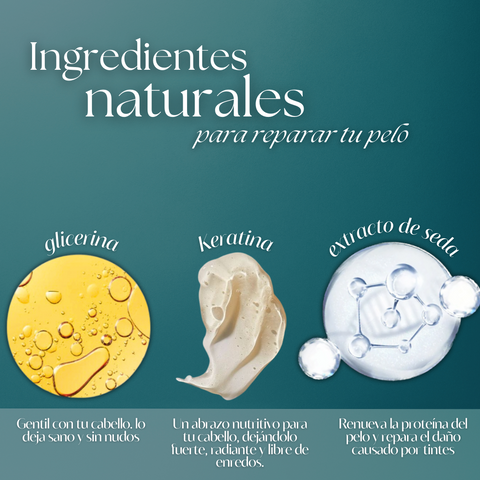 Crema Alisadora de Cabello con Keratina y Colágeno – Cabello Suave, Brillante y Fácil de Peinar en Minutos