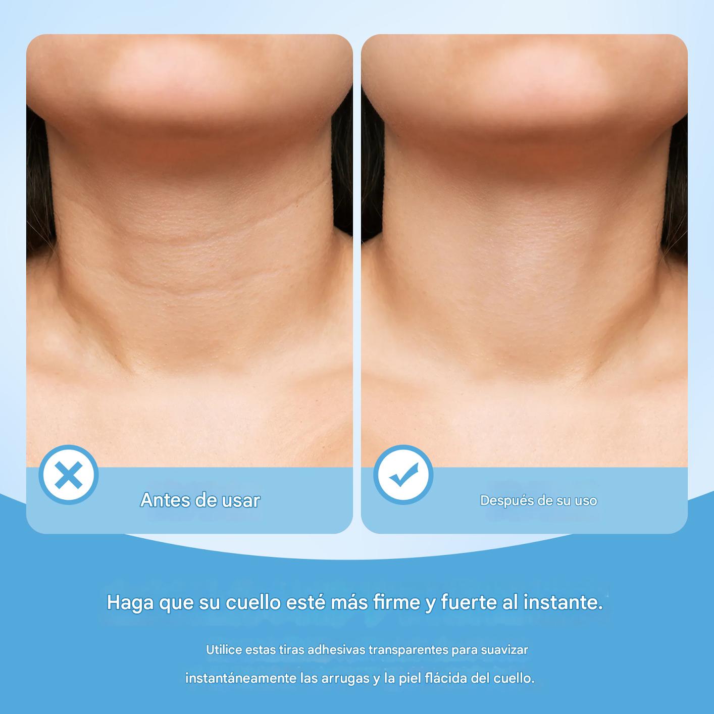 LiftNeck x10 – Adhesivo Invisible para Rugas y Flacidez del Cuello