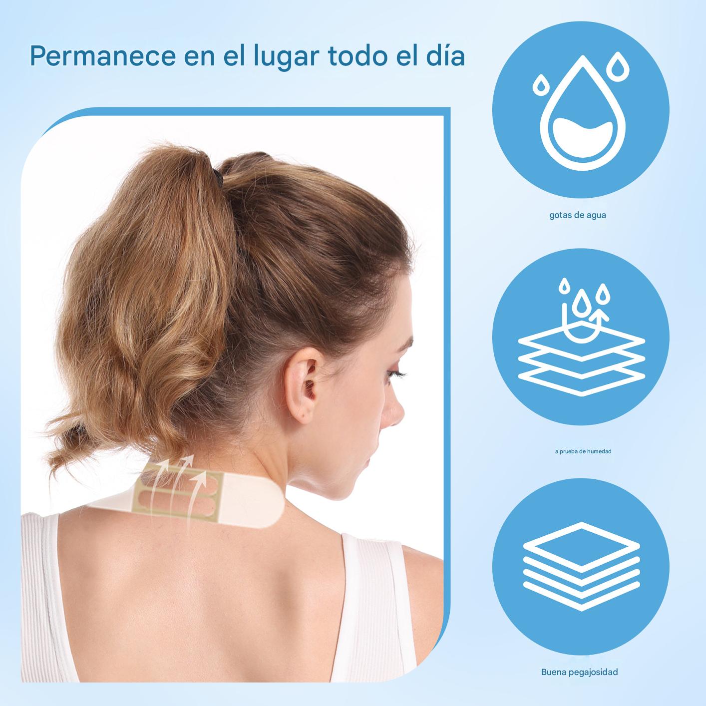 LiftNeck x10 – Adhesivo Invisible para Rugas y Flacidez del Cuello