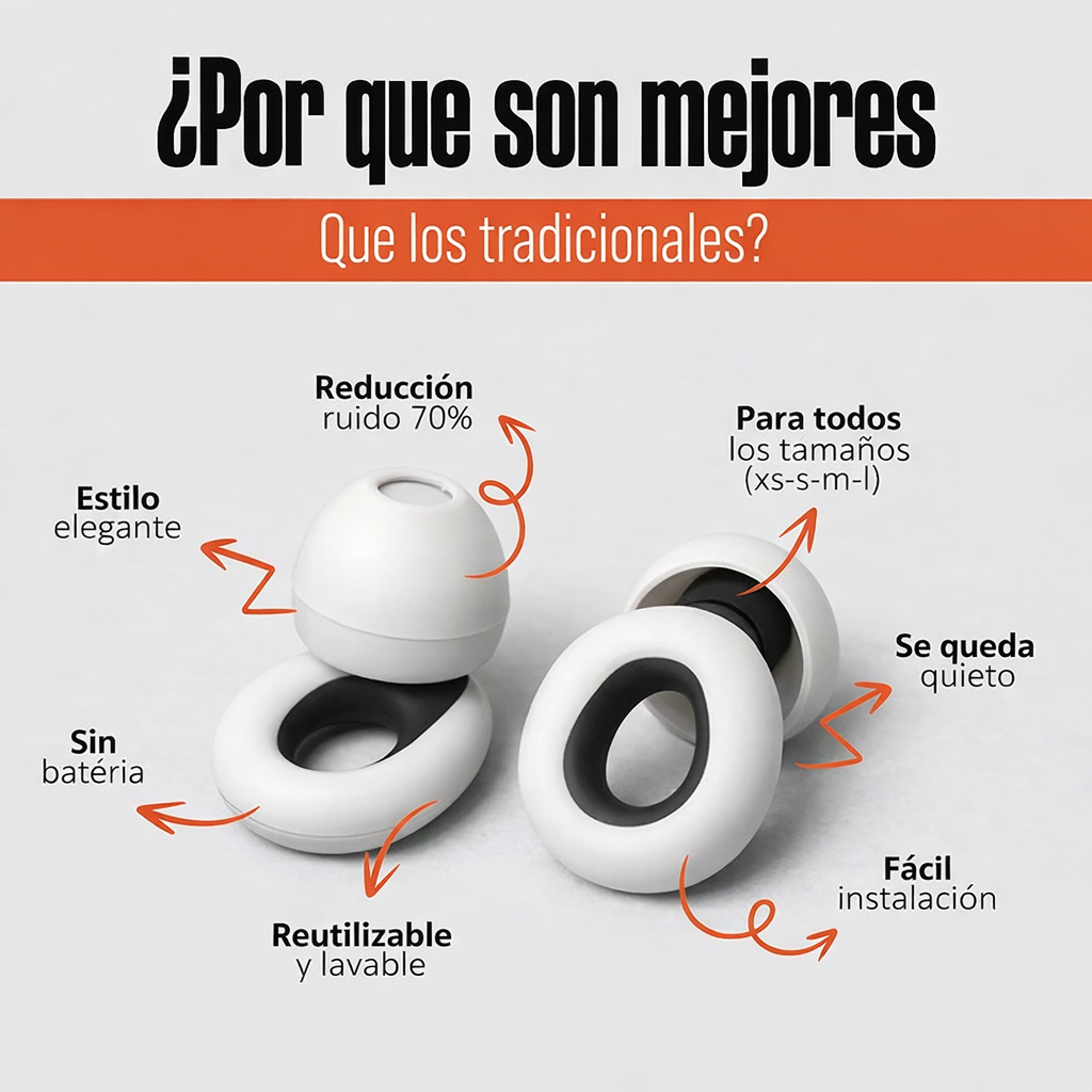 Echo Plugs Sense™ | Tapones Auditivos
